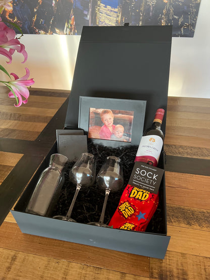 Dad's Red Wine Gift Box